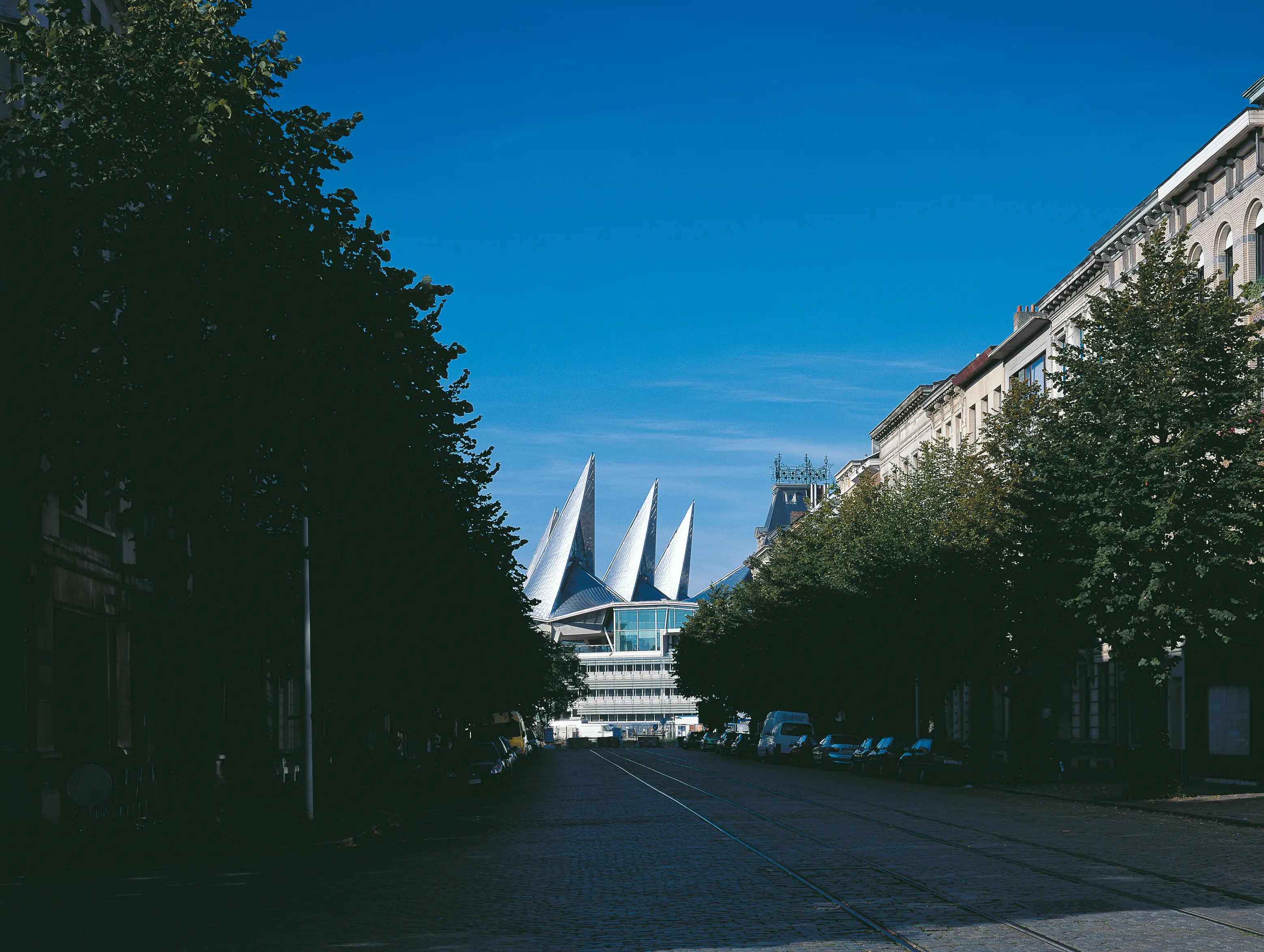 Achtergrondfoto Justitiepaleis Antwerpen waar Advocaat Julie Goyvaerts actief is